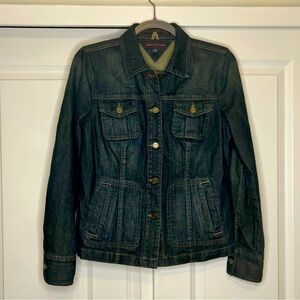 Tommy Hilfiger Women's Mid-Hip Fashion Jean Jacket, Size M